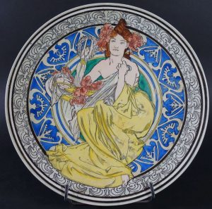 céramique alphonse mucha 2